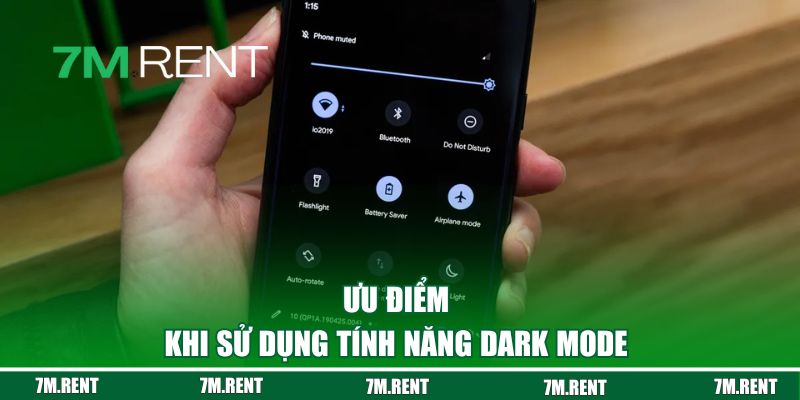 Ưu điểm khi sử dụng tính năng Dark Mode